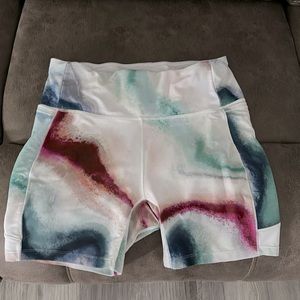 Calia biker shorts large